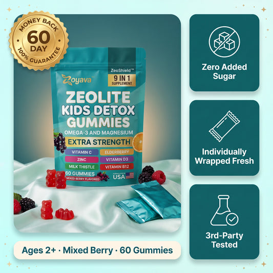Zoyava ZeoShield™ Kids 9 in 1 Daily Gummies offer v4