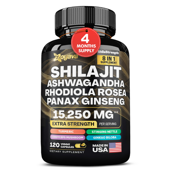 Shilajit Power ShilaStrength Blend - 15,250MG Energize Your Vitality!