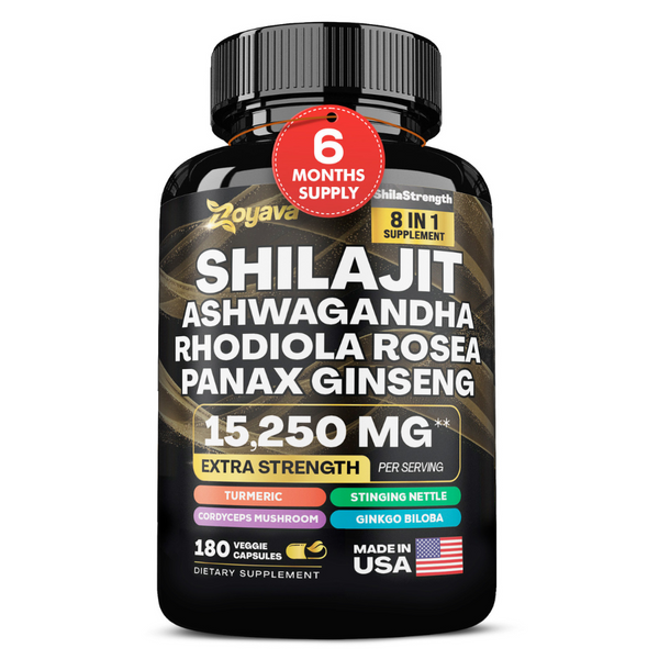 Shilajit Power ShilaStrength Blend - 15,250MG Energize Your Vitality!