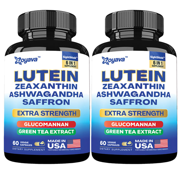SightShield Advanced Lutein and Zeaxanthin Supplements - 8000 MG Power Blend