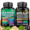 Dynamic Vitality Boost Duo: Sea Moss & Shilajit