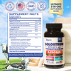 Highly Potent Bovine Colostrum Capsules - 5250 MG with 40% IgG & Probiotics for Immunity, Gut Health, and General Wellness
