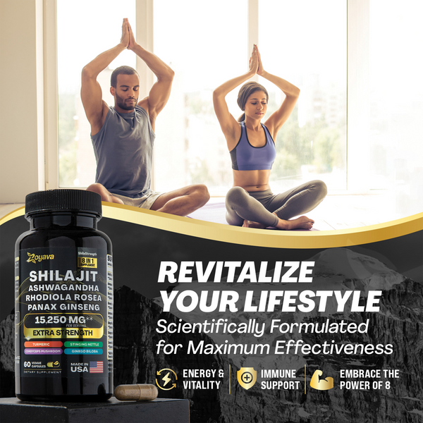 Shilajit Power ShilaStrength Blend - 15,250MG Energize Your Vitality!