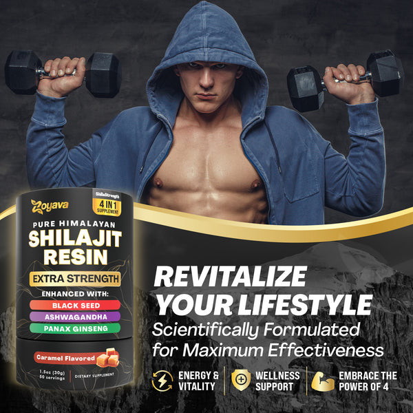 World's First Flavored Himalayan Shilajit Resin - Caramel, Original