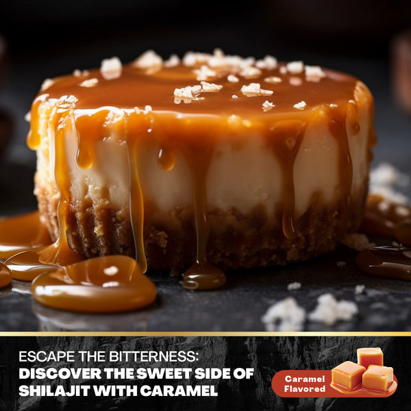 World's First Flavored Himalayan Shilajit Resin - Caramel, Original