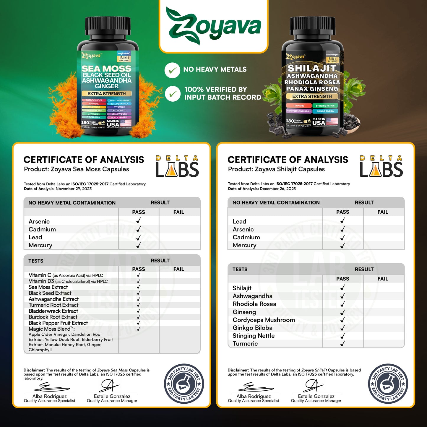 Dynamic Vitality Boost Duo: Sea Moss & Shilajit