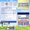 Zoyava Colostrum Powder – 40% IgG, 13-in-1 Extra Strength Formula with Collagen, Probiotics & Immune Support