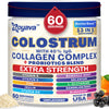 Zoyava Colostrum Powder – 40% IgG, 13-in-1 Extra Strength Formula with Collagen, Probiotics & Immune Support