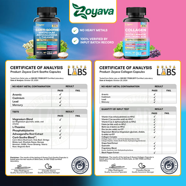 Shining Serenity Set - Corti-Soothe & Cosmic Collagen Bundle: Wellness & Beauty Supplements