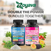 Zoyava Soothe and Smooth Bundle: Cortisol 60 and Myo-Inositol 90 Capsules Supplement Bundle