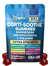 Ultimate Corti-Soothe Balance: Stress Relief, Calm, and Cognitive Boost - 60 Mixed Berry Gummies