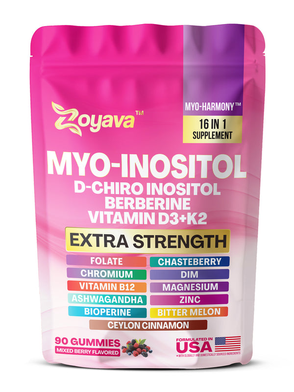 Myo-Harmony 16-in-1 Complete Support Formula – 90 Gummies