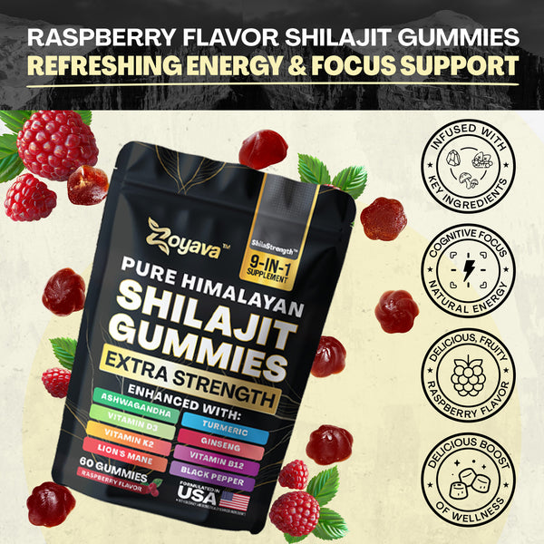 Multiple Wellness Shilajit 60 Gummies - Berry