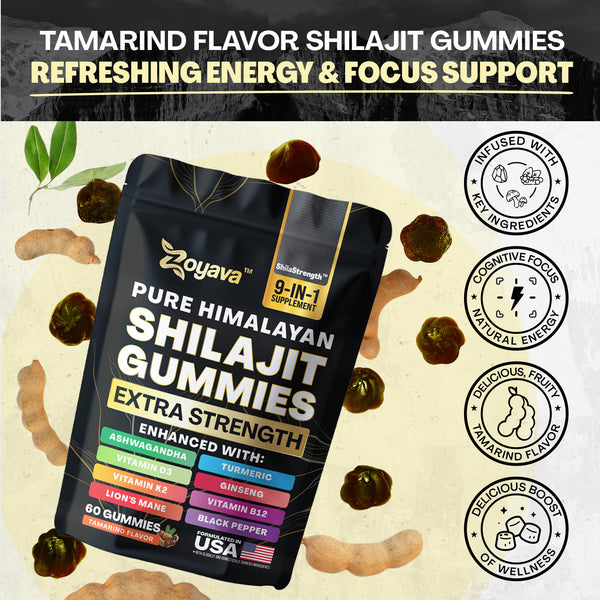 Multiple Wellness Shilajit 60 Gummies - Tamarind