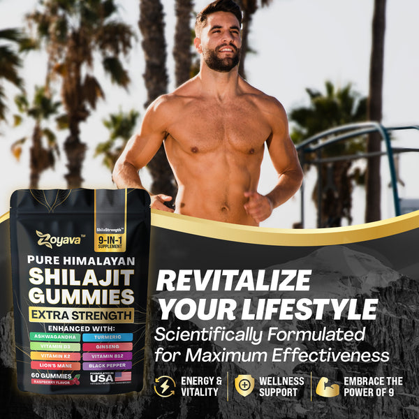 Multiple Wellness Shilajit 60 Gummies - Berry