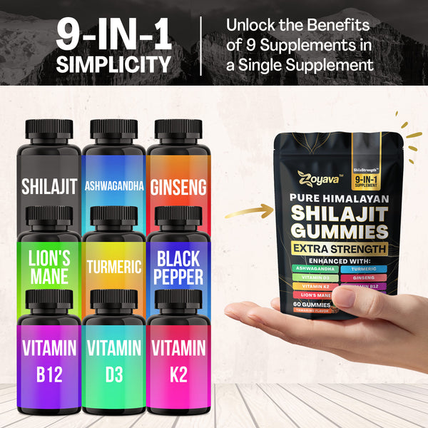 Multiple Wellness Shilajit 60 Gummies - Tamarind