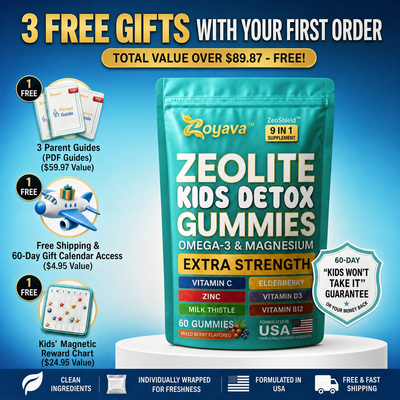 Zoyava ZeoShield™ Kids 9 in 1 Daily Gummies offer v4