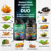 Dynamic Vitality Boost Duo: Sea Moss & Shilajit