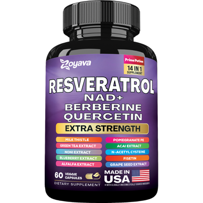 Revitalize Resveratrol 21,000 MG: Unlock Your Fountain of Youth!